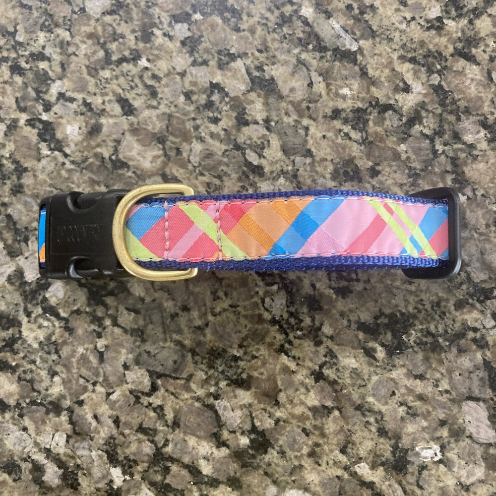 Up Country Dog Collar or Leash Multicolor Pattern Size Medium