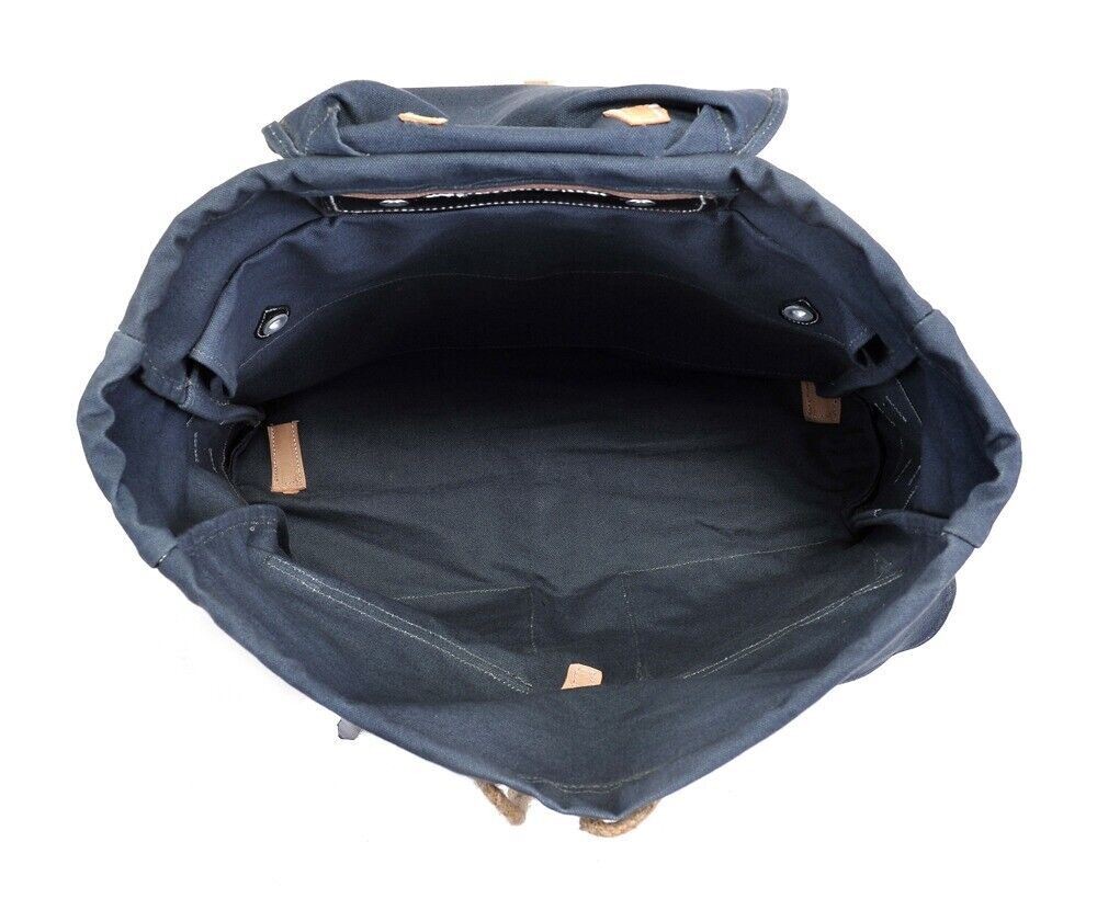German WW2 Luftwaffe Rucksack with Leather Straps