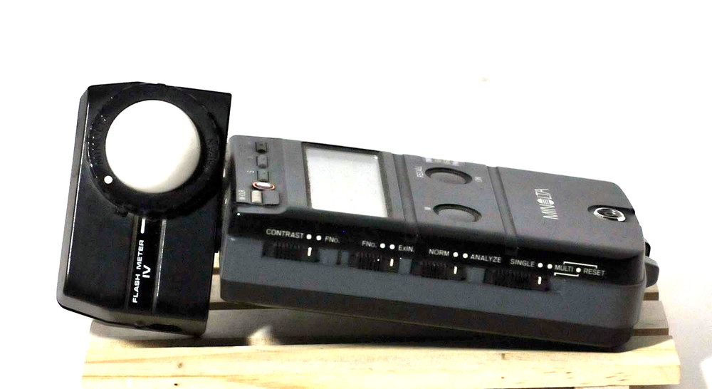 Minolta Flash Meter IV w/ Dome & Case