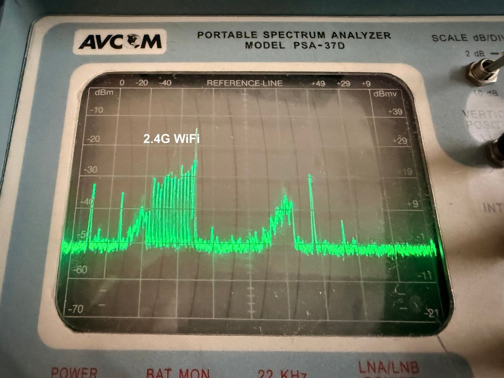 AVCOM PTR-37D With AV-SAC, ADAPTERS AND ORIGINAL MANUAL