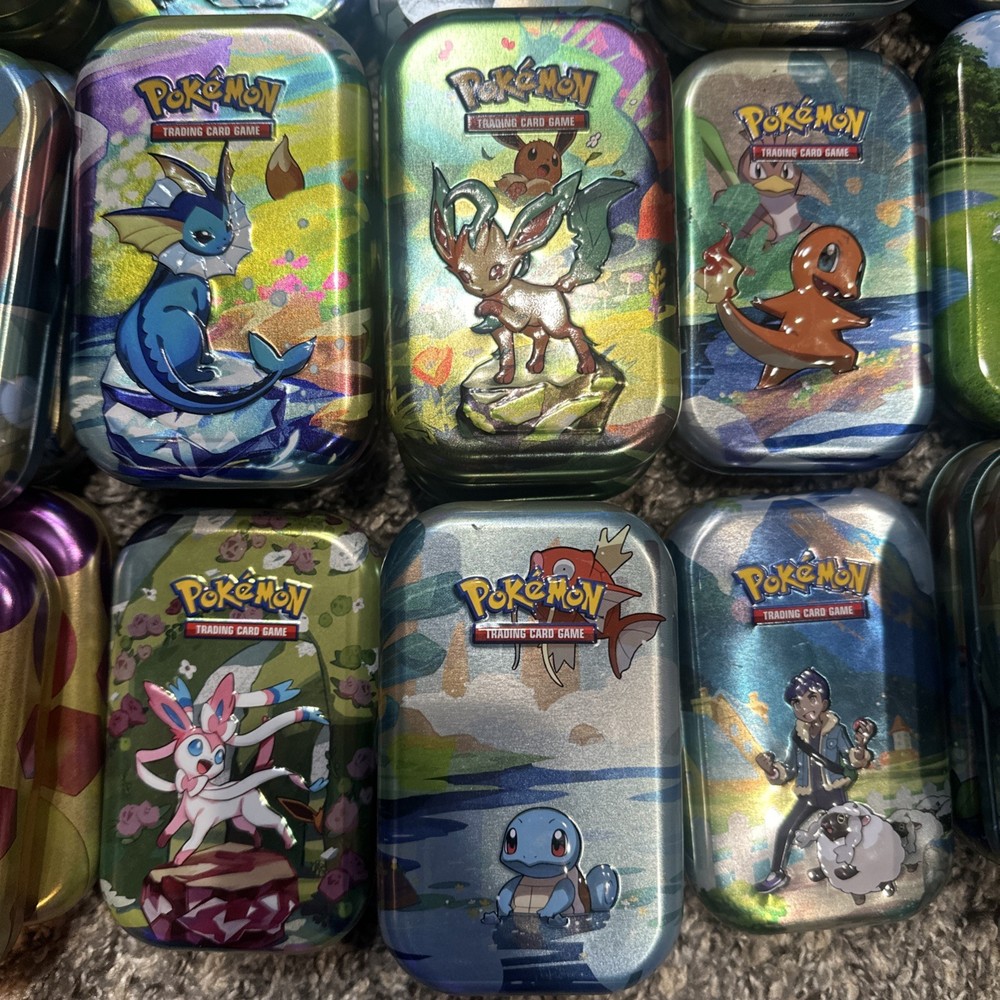 Pokemon TCG Mini Tin *EMPTY* Multiple Available