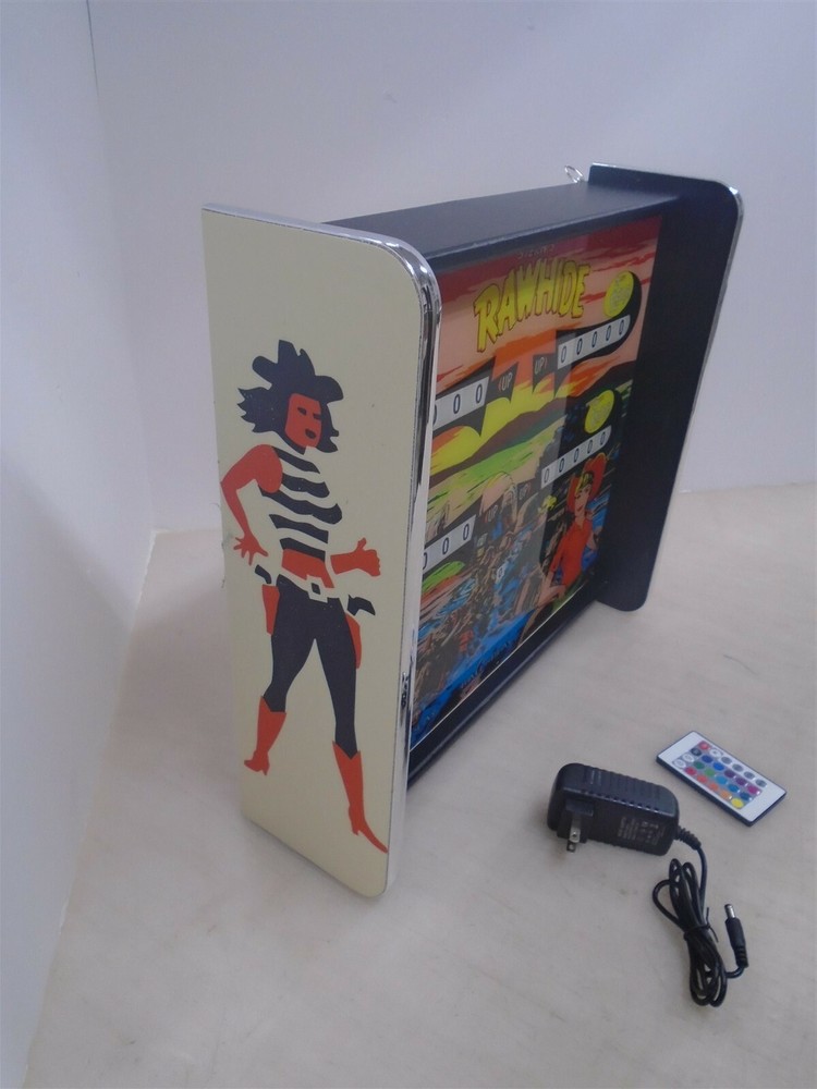 Stern Rawhide Pinball Head LED Display light box