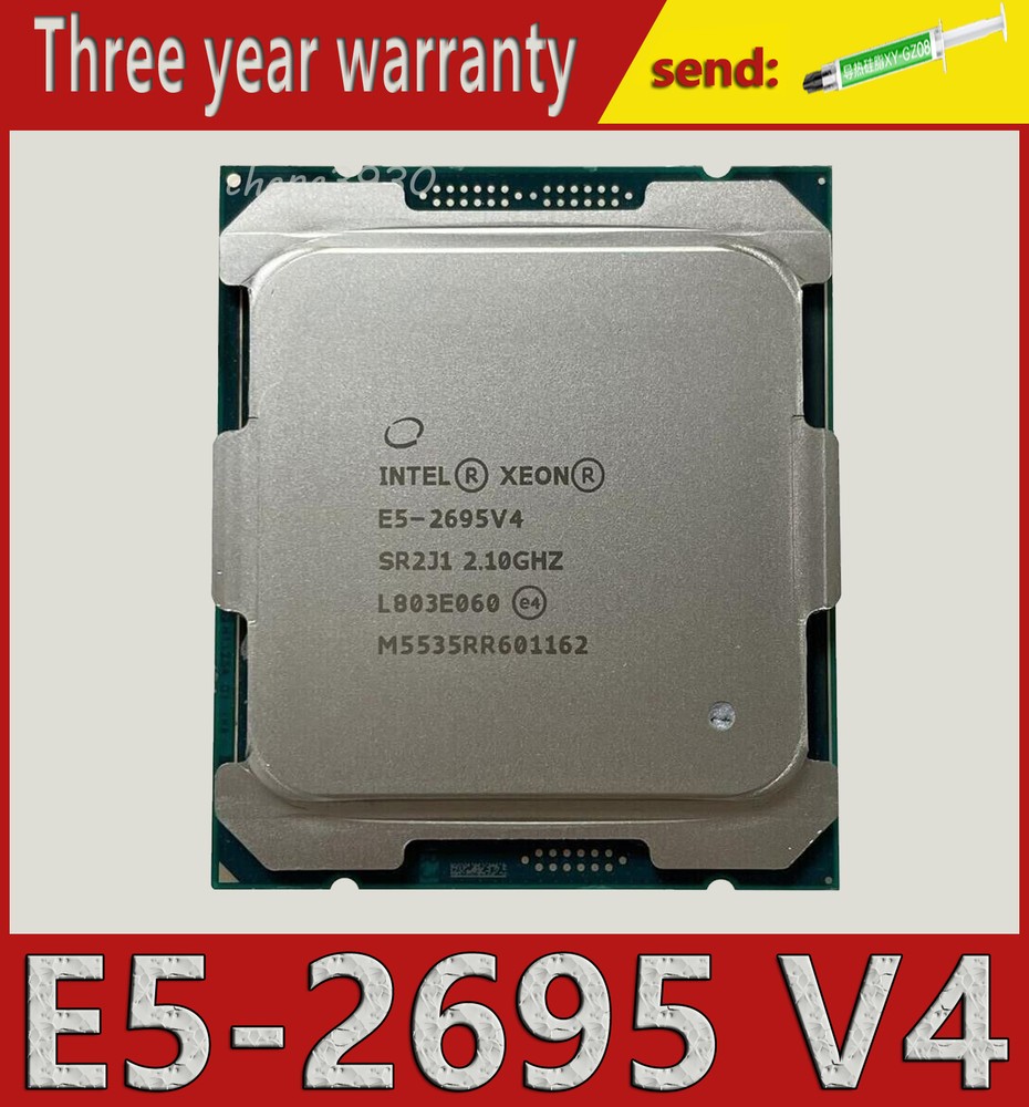 Intel Xeon E5-2695 v4 CPU processor SR2J1 2.1GHz 18Core 36Thread 120W LGA2011-3
