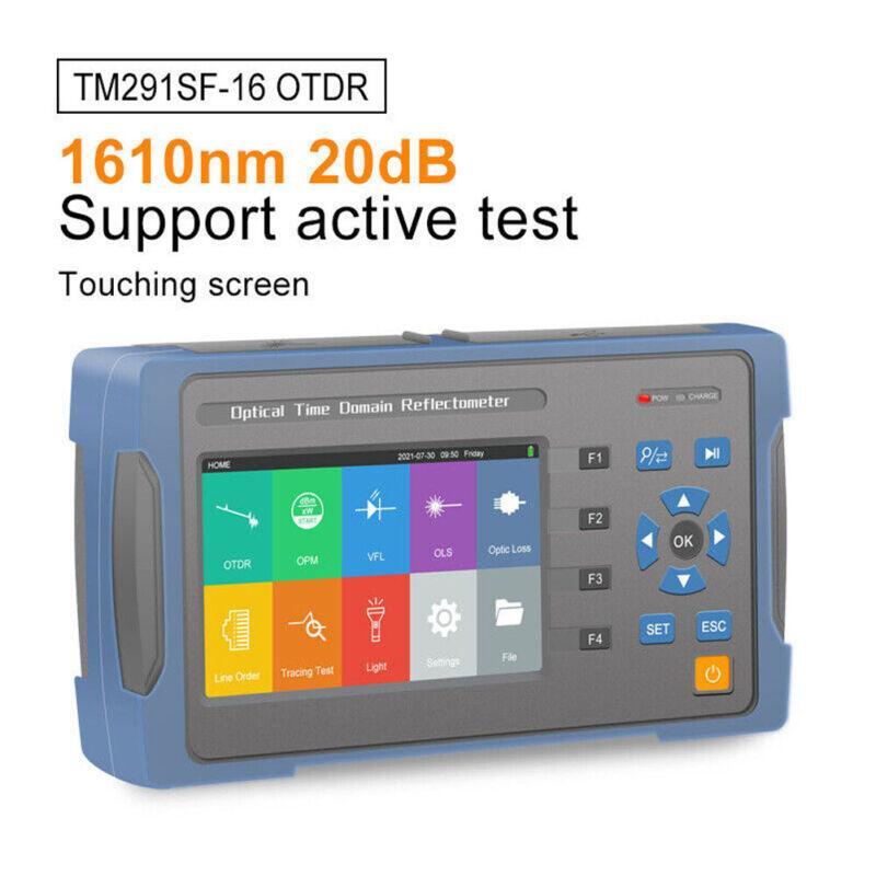 Mini OTDR Optical Time Domain Reflectometer Fiber Optic Tester Breakpoint Finder