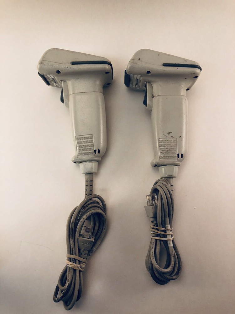 Symbol Spark LS1004 Bar Code Scanner-(5)-& STI80-0200 Synapse Smart Cable (2)