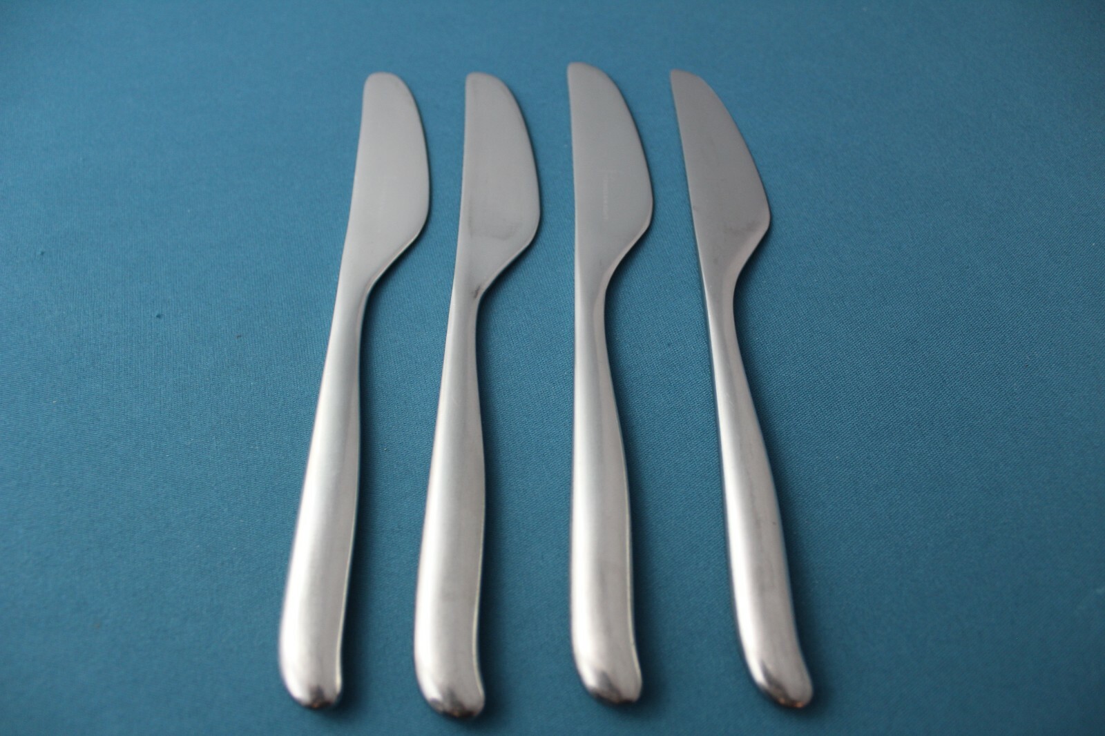 Lauffer DESIGN 2 Dinner Knives (Set of 4) Satin Stainless Germany 7 3/4"