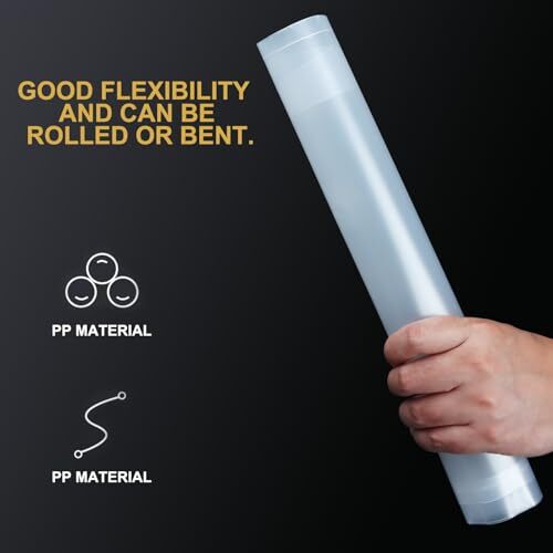 Pack Plastic Envelopes with String Tie Closure,A4 Letter Size, Poly 12 Clear