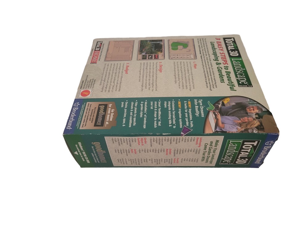 Total 3D Landscape 3.0 Deluxe for windows 95 and beyond