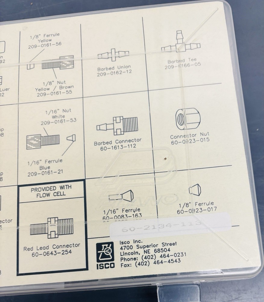 ISCO Chromatography HPLC Fitting Kit