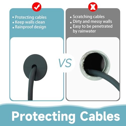 Starlink Cable Routing Kit,Cable Installation Cable Installation Kit (Grey)