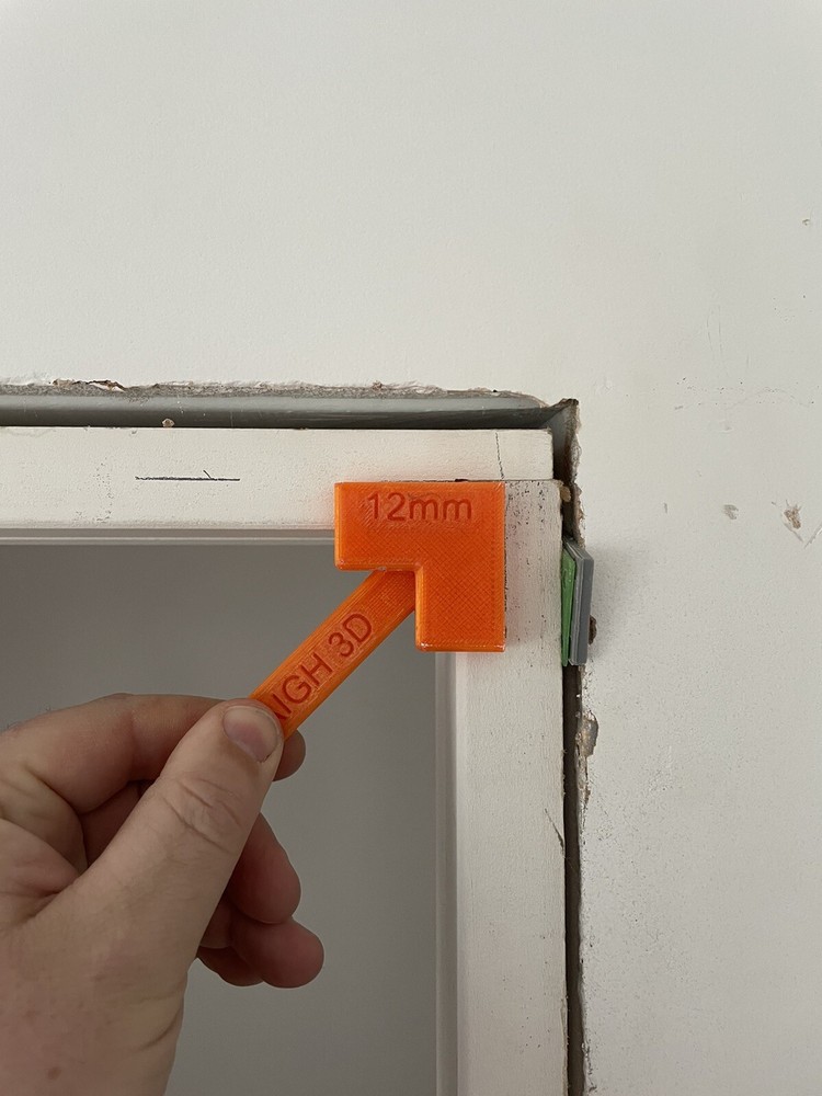 Quick And Accurate Architrave Measuring & Mounting Tool - 8mm Setback