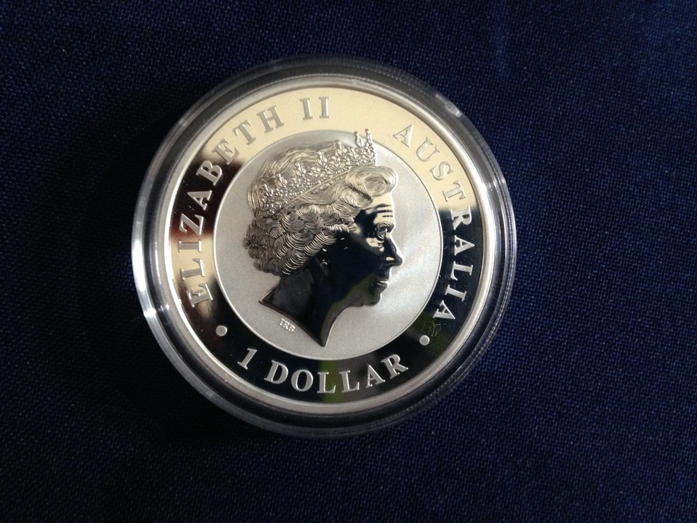 2017 Australia $1 Silver Koookaburra Gem BU One Ounce E6067