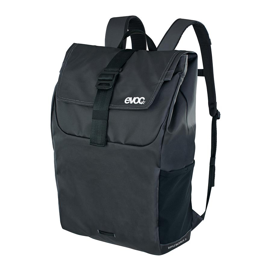 EVOC 26L Waterproof Duffle Backpack - Carbon Grey/Black, Lightweight, Tech-Ready