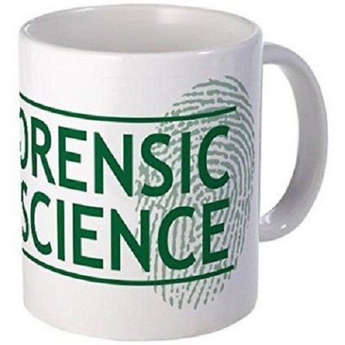 11oz mug Forensic Science - Printed Ceramic Coffee Tea Cup Gift