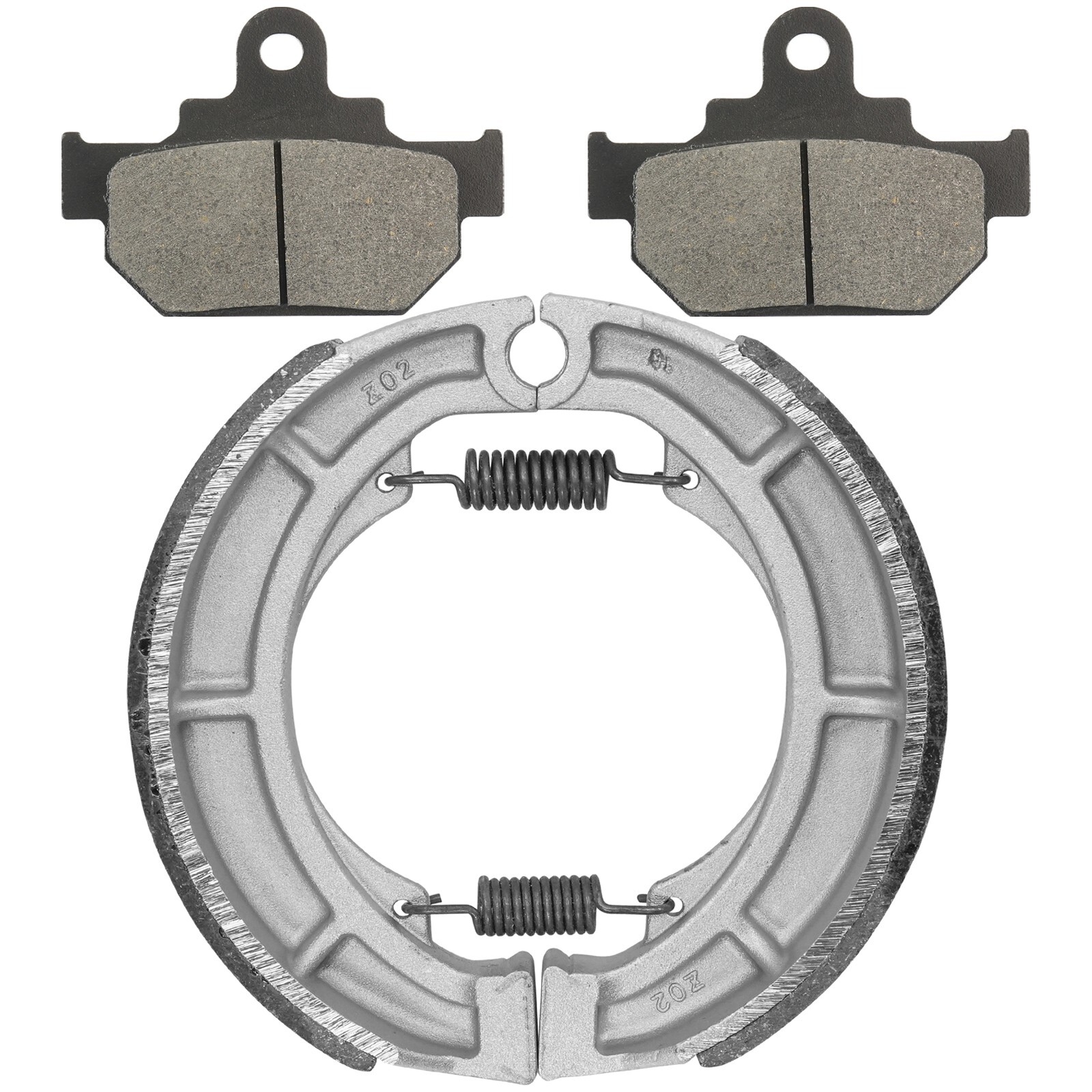 Front Brake Pads & Rear Brake Shoes for Suzuki LS650 Boulevard S40 2005-2017