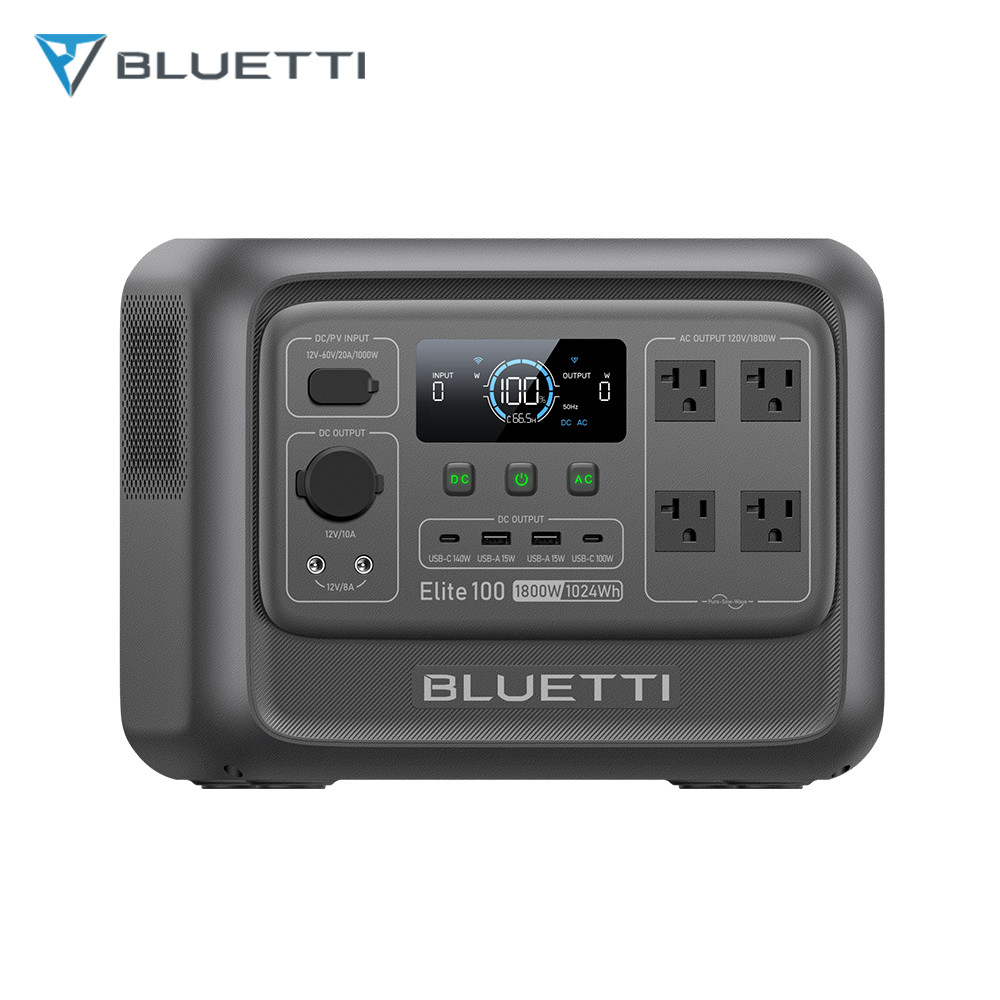 BLUETTI Elite 100 V2 1024Wh 1800W Portable Power Station for Road Trip Backup