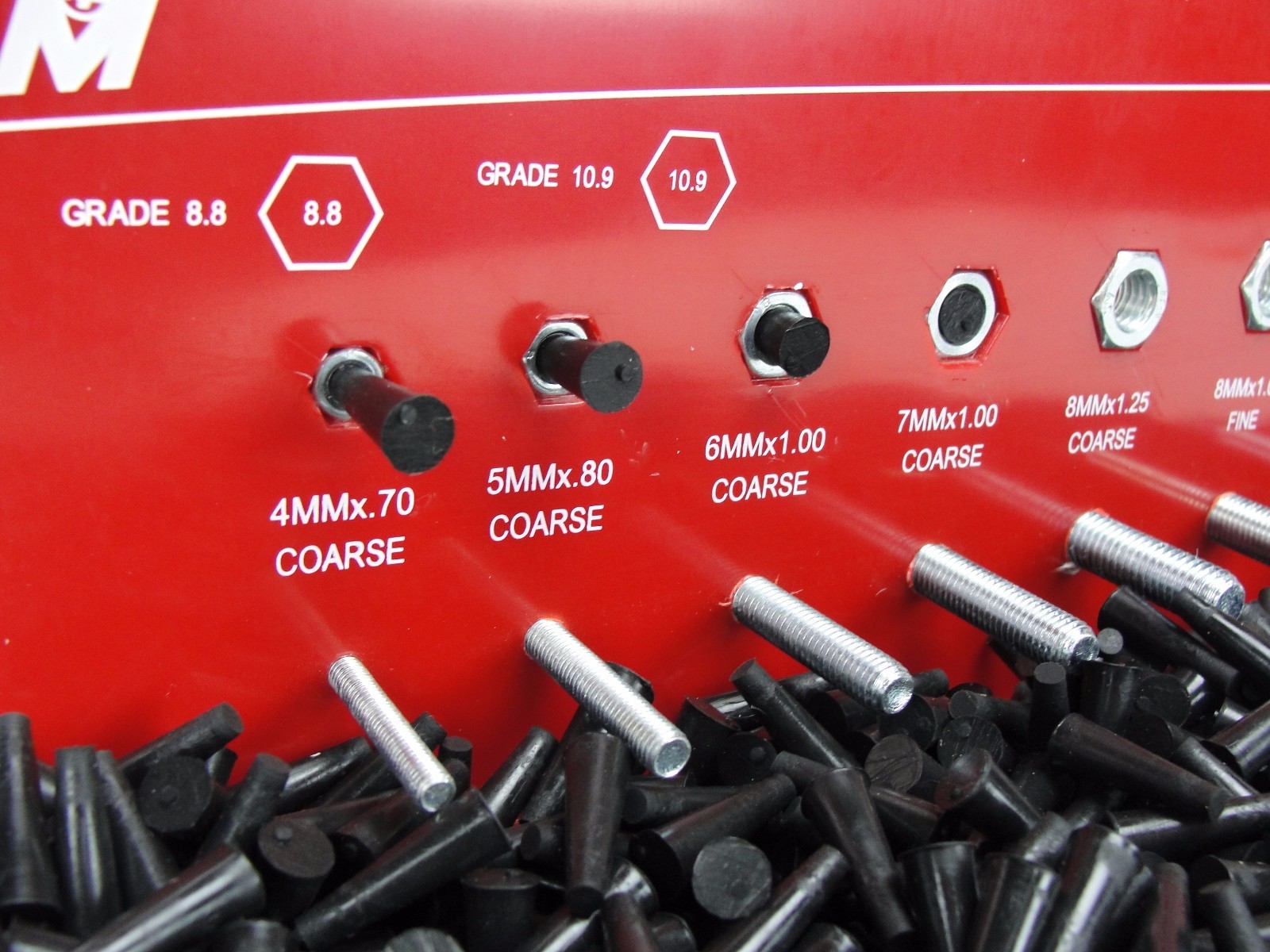 High Temp Masking Supply .125" x .250" STP102 Silicone Rubber Plugs - 250 Pack