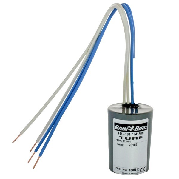 Rain Bird FD101TURF Field Decoder Interfacing Signal Line and One Valve