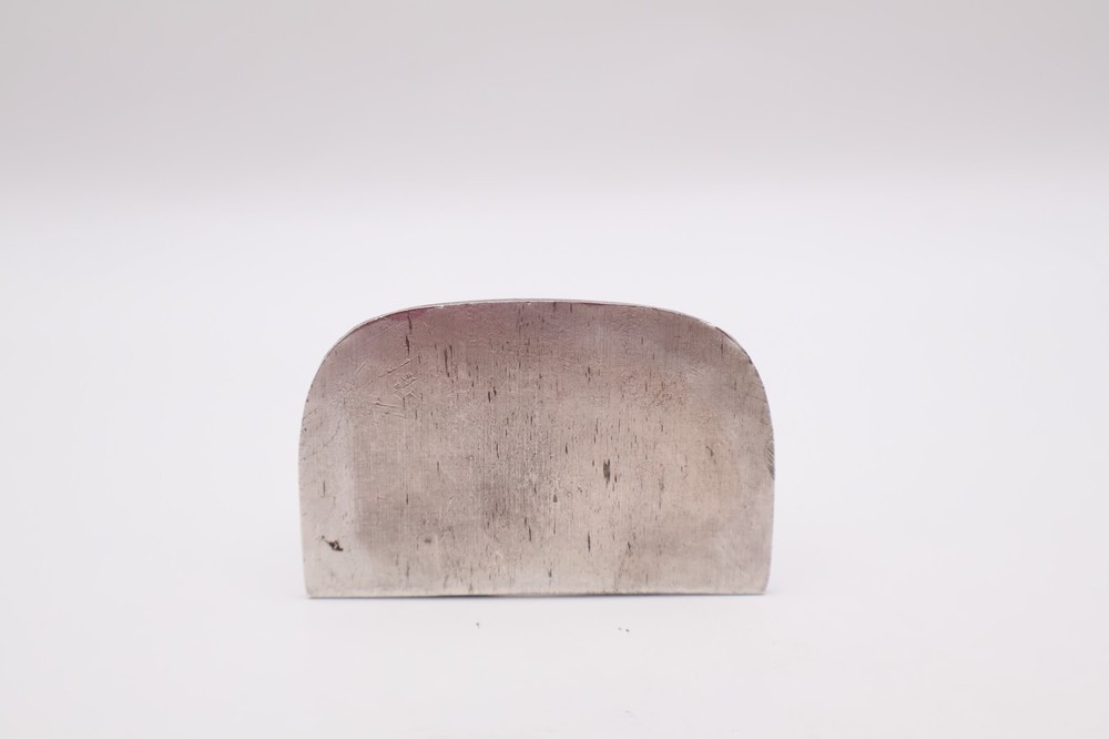 Vintage Solid Silver Chinese Style Menu Holder