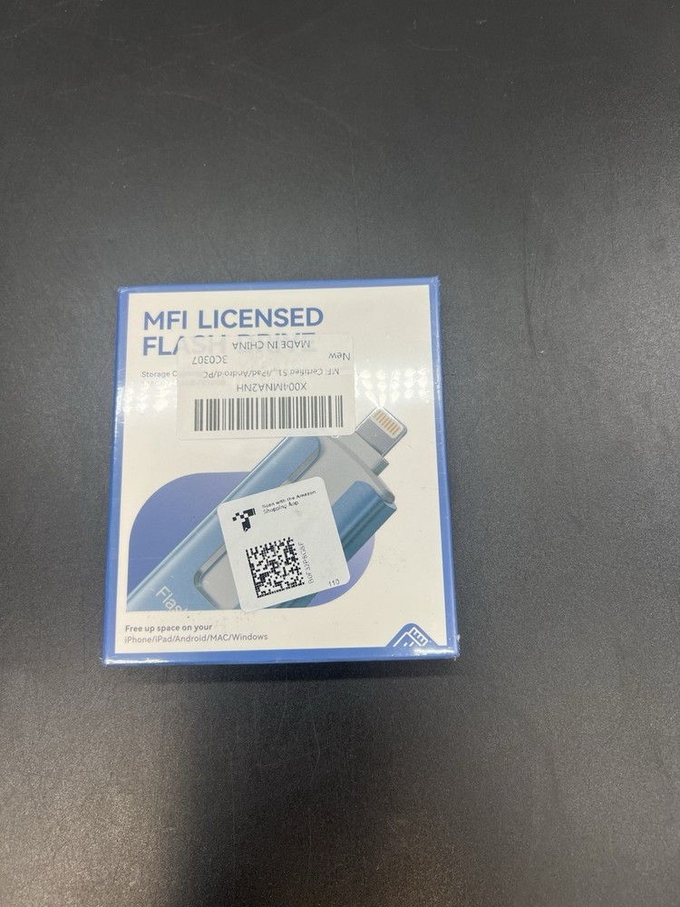 MFI Certified 512GB LightningFlash Drive USB+LIGHTNING