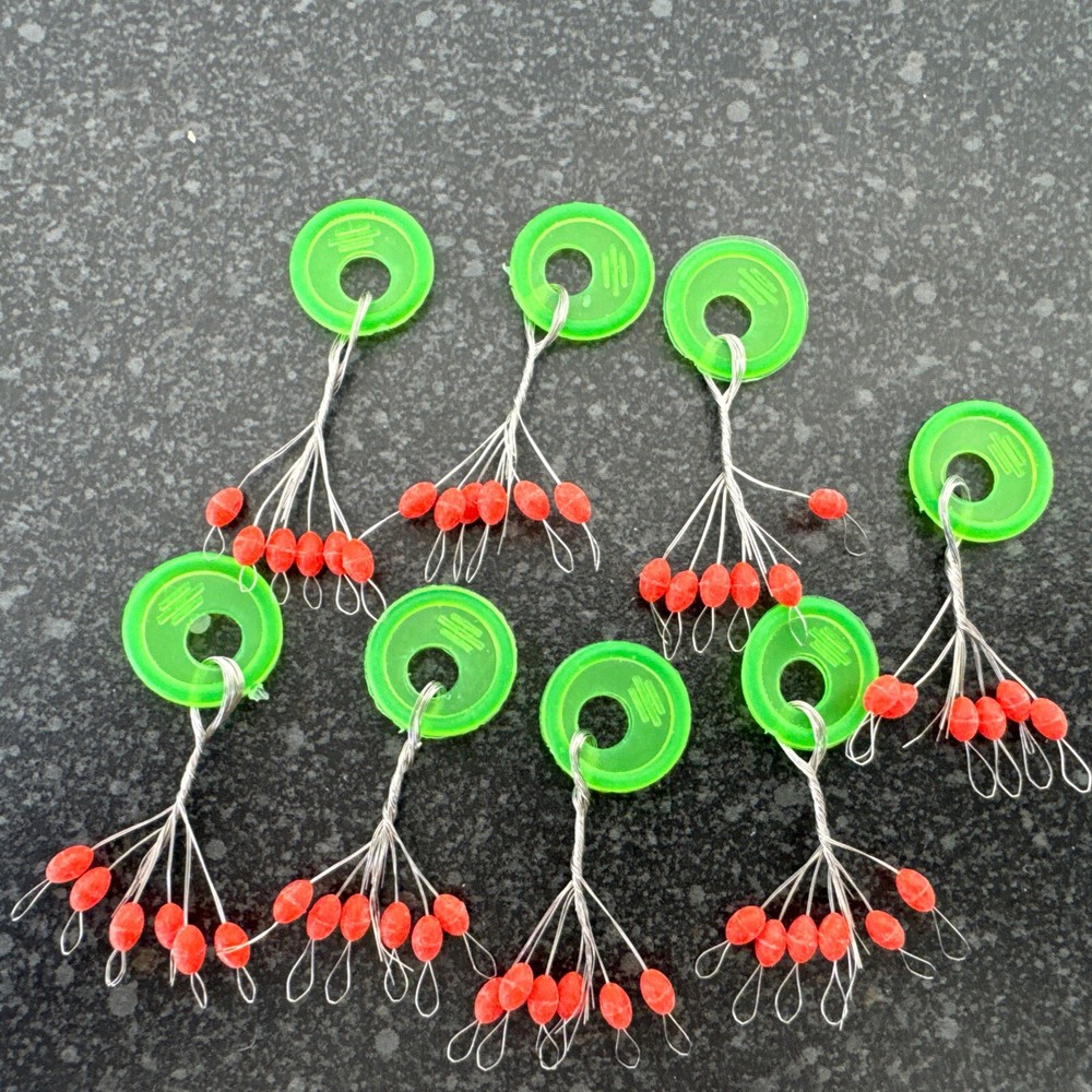 Float Stops, POLE Fishing Float Stops  48 X Stops  Rubber Grip SMALL SIZE STOPS
