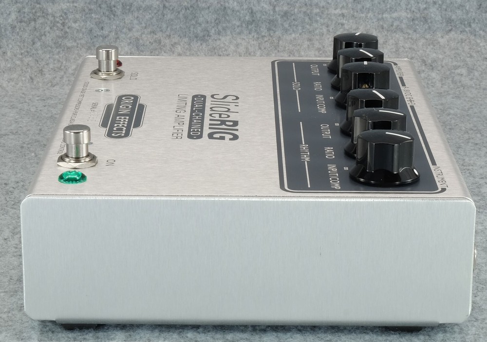 Large Format Origin Effects Sliderig Dual-Chained Limiting Amplifier Compressor