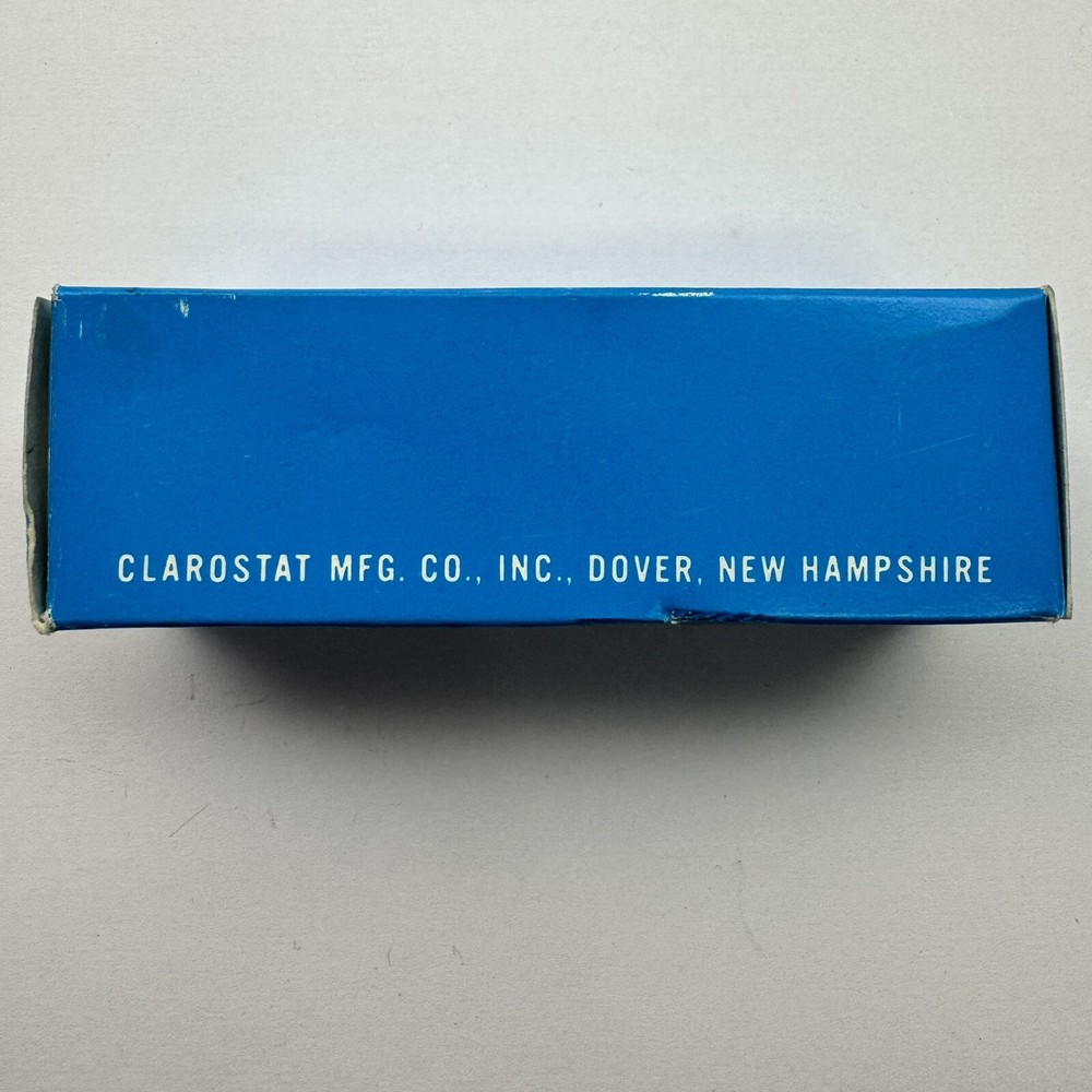 Clarostat Potentiometer 53C1-100-S Missing Washer & Nut