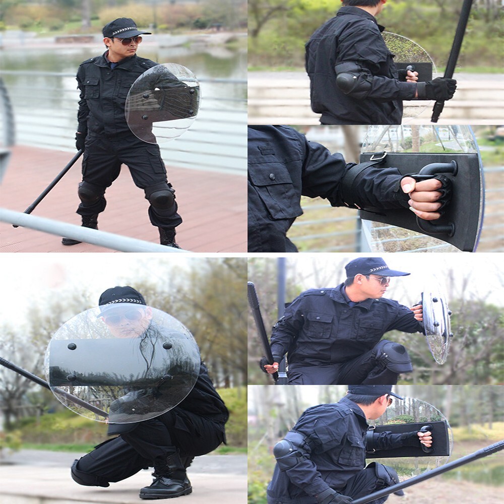 TECHTONGDA Durable Anti-Riot Shield Forearm Security Protection Shield US Stock