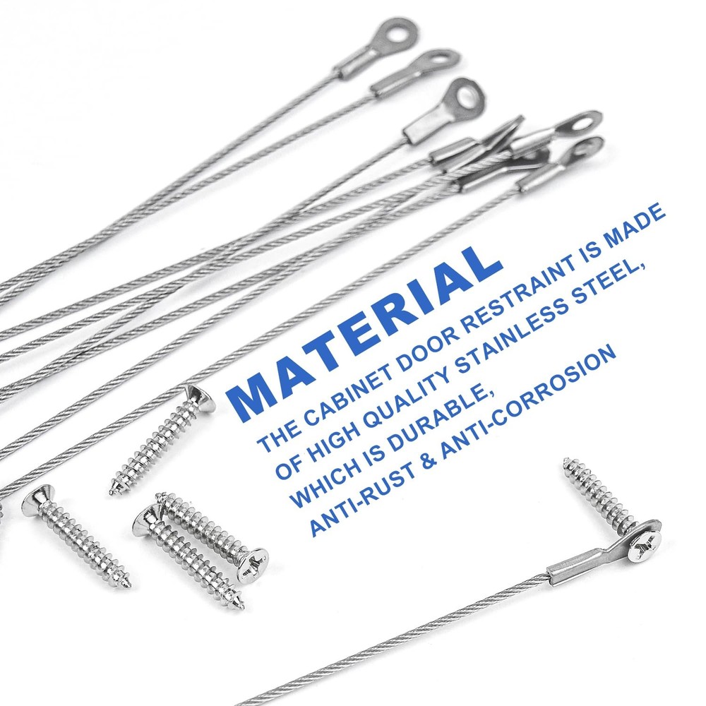 30PCS Cabinet Door RestraintCabinet Hinge LimiterDoor Opening Angle Protector...