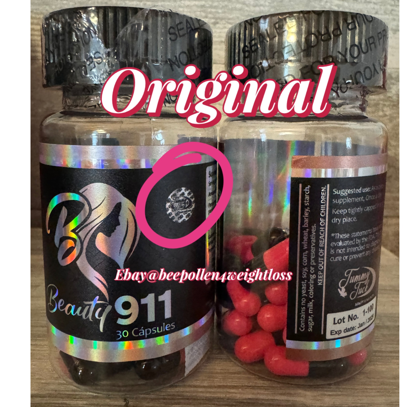 Beauty 911 Weight Loss Tummy Tuck Mana Infinity Capsules