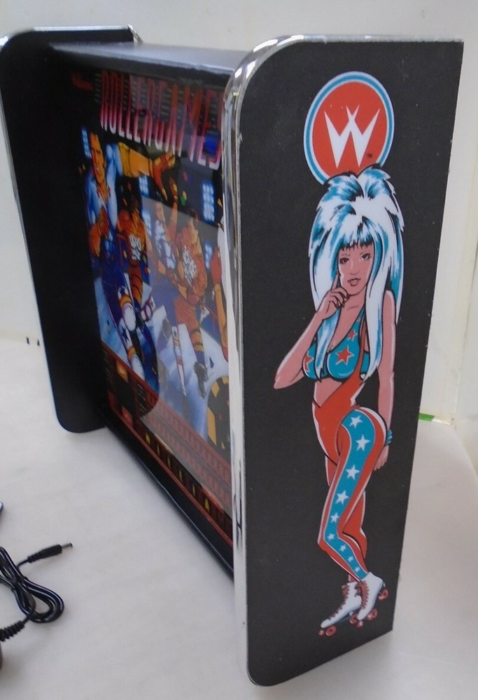 Williams Rollergames Pinball Head LED Display light box