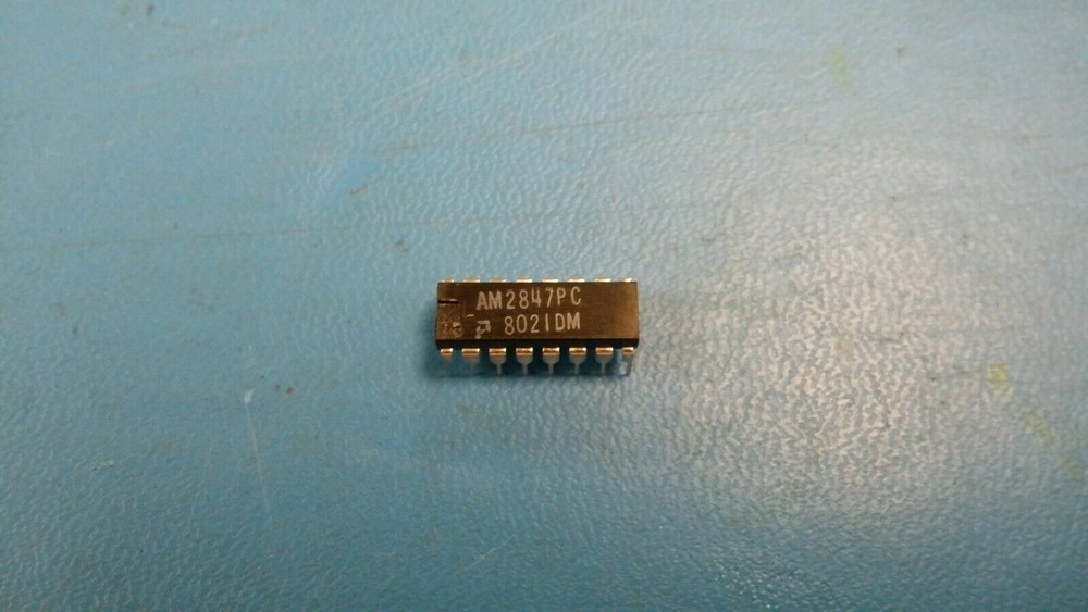 (4 PCS) AM2847PC AMD 80-BIT SHIFT REGISTER, TRUE OUTPUT, PDIP16