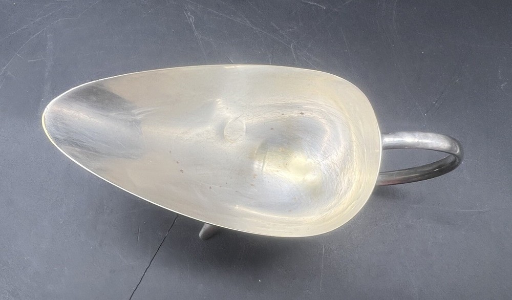 Vintage MCM Silver Plated Creamer & Open Sugar Bowl Kurt Mayer for WMF 1950