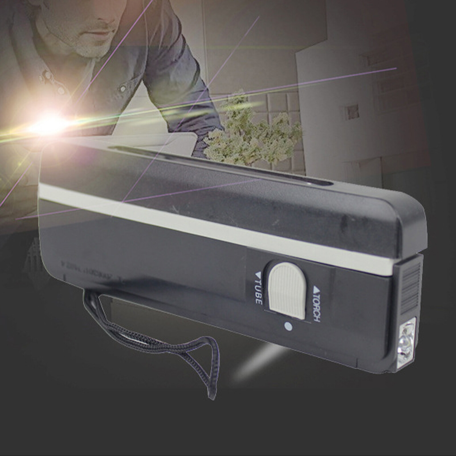 254nm Light Ultraviolet UV ShortWave & Lamp for Fluorescence Stamps &Banknote US