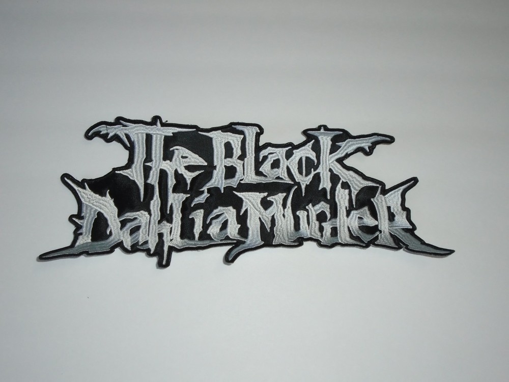 THE BLACK DAHLIA MURDER EMBROIDERED BACK PATCH