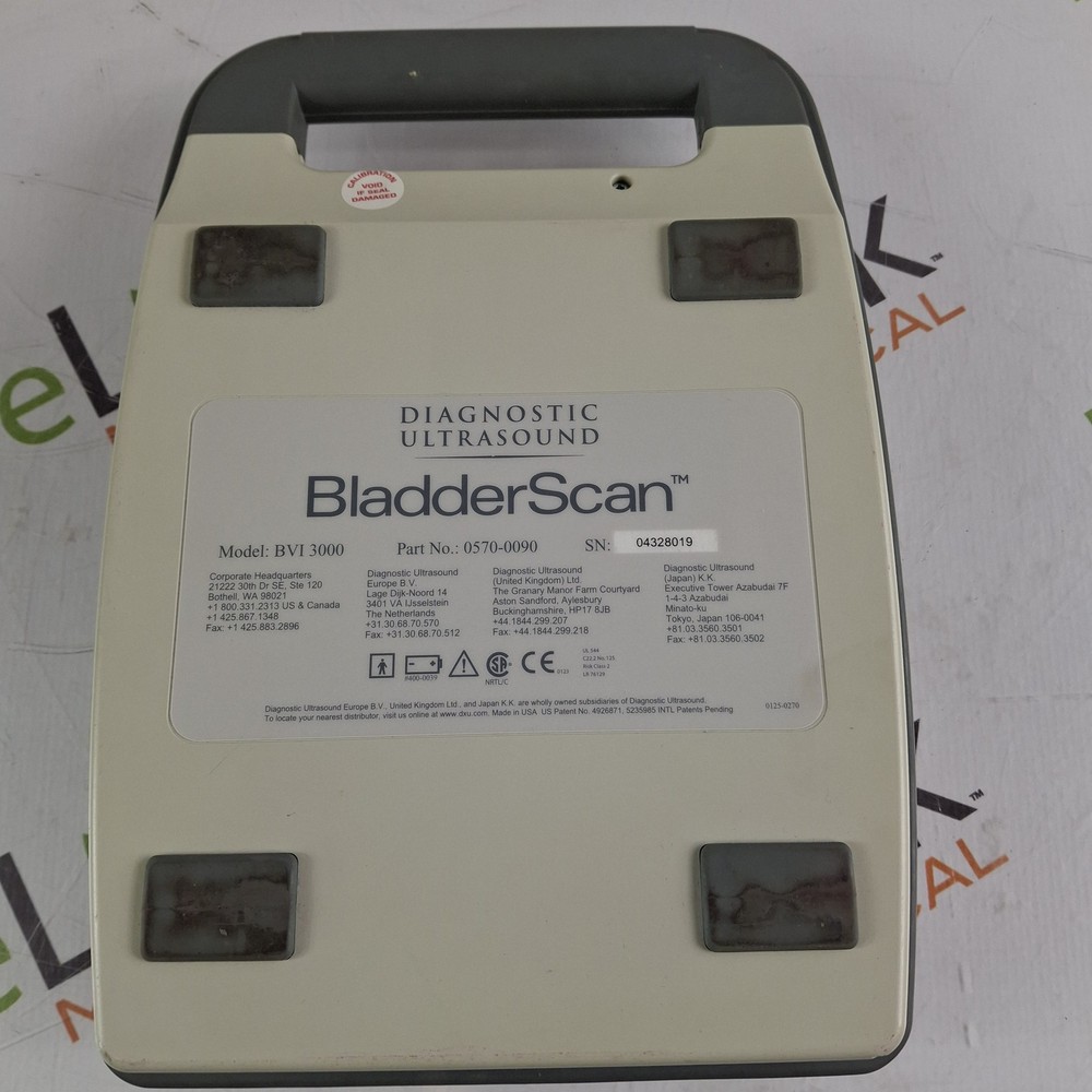 Verathon Medical, Inc BladderScan BVI 3000 Bladder Scanner