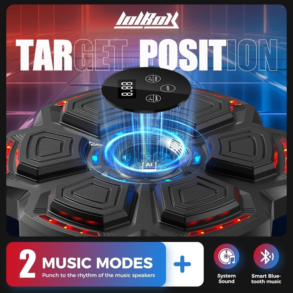 Music Boxing Machine - Black