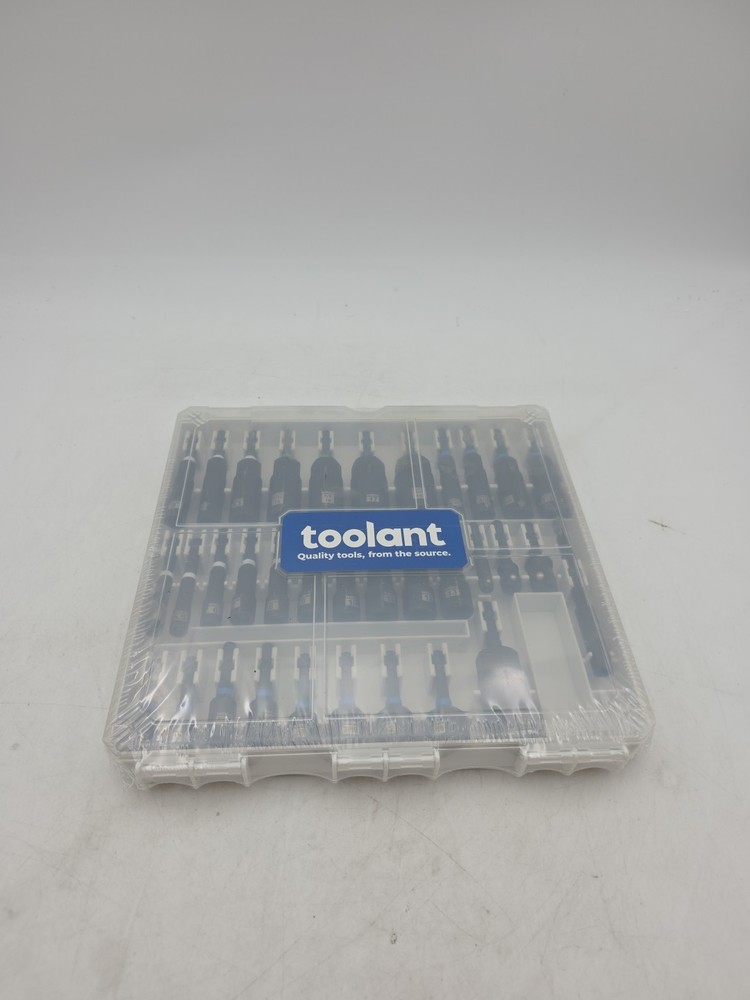 Toolant Magnetic Nut Driver Set 34 pcs Impact Driver Bit Set Deep Nut Driver Set