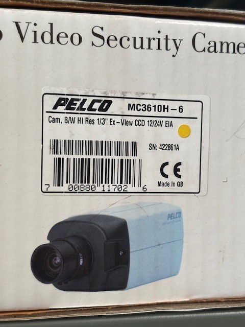 MC3610H-6 PELCO CAMERA