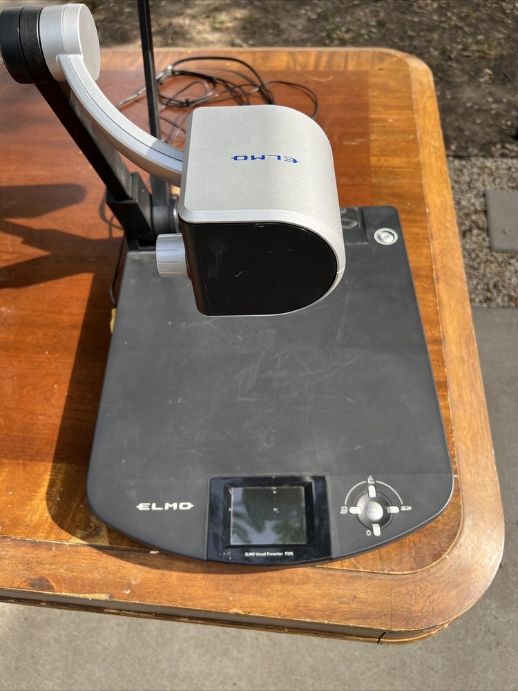 Elmo Model P30S Document Camera Visual Presenter Projector *Tested & Working*
