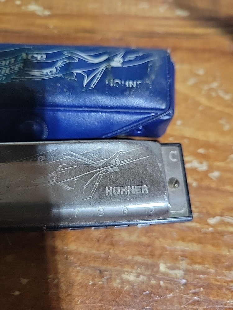 VINTAGE HOHNER American Ace Harmonica