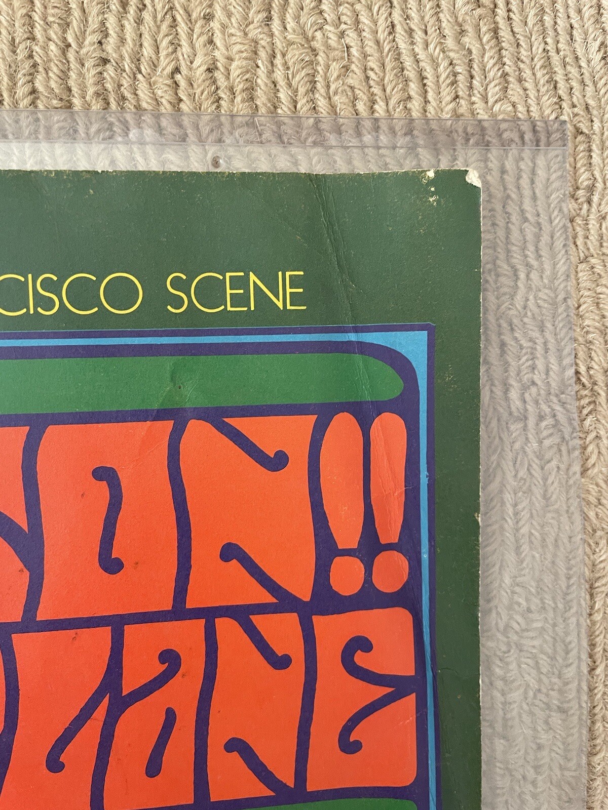 1967 Jefferson Airplane, Grateful Dead, HOLLYWOOD BOWL BG-81 Poster