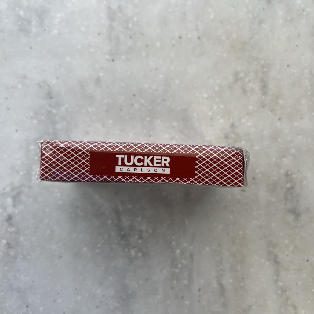 Tucker Carlson Playing Cards, NEW / SEALED