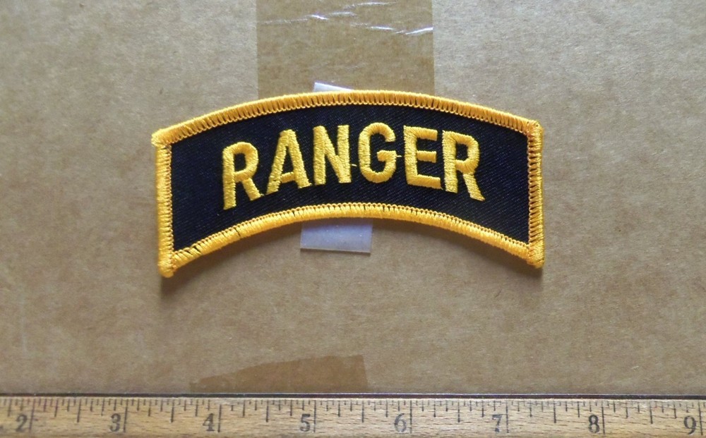 Ranger Tab Embroidered Patch