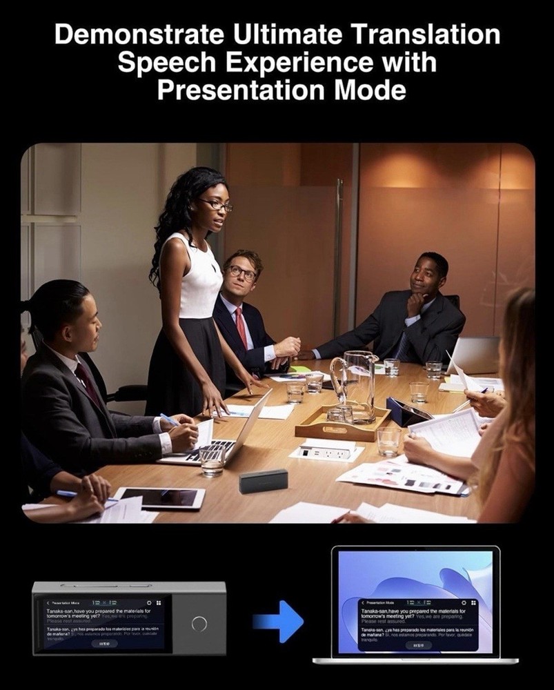 Timekettle X1 AI Interpreter Hub Standalone Translator