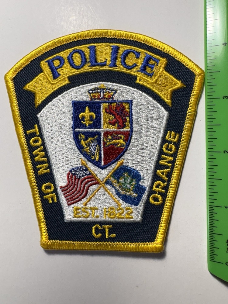 Orange Connecticut Police Patch