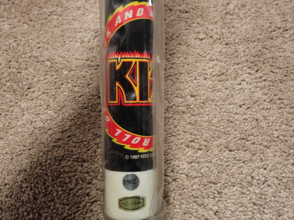 KISS Rock and Roll Over Pool Cue Stick NOS