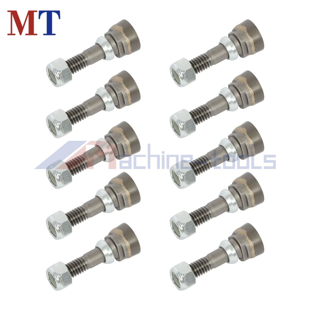 10 Pack for Stump Grinder Teeth Compatible with 500 11/16" Replacel