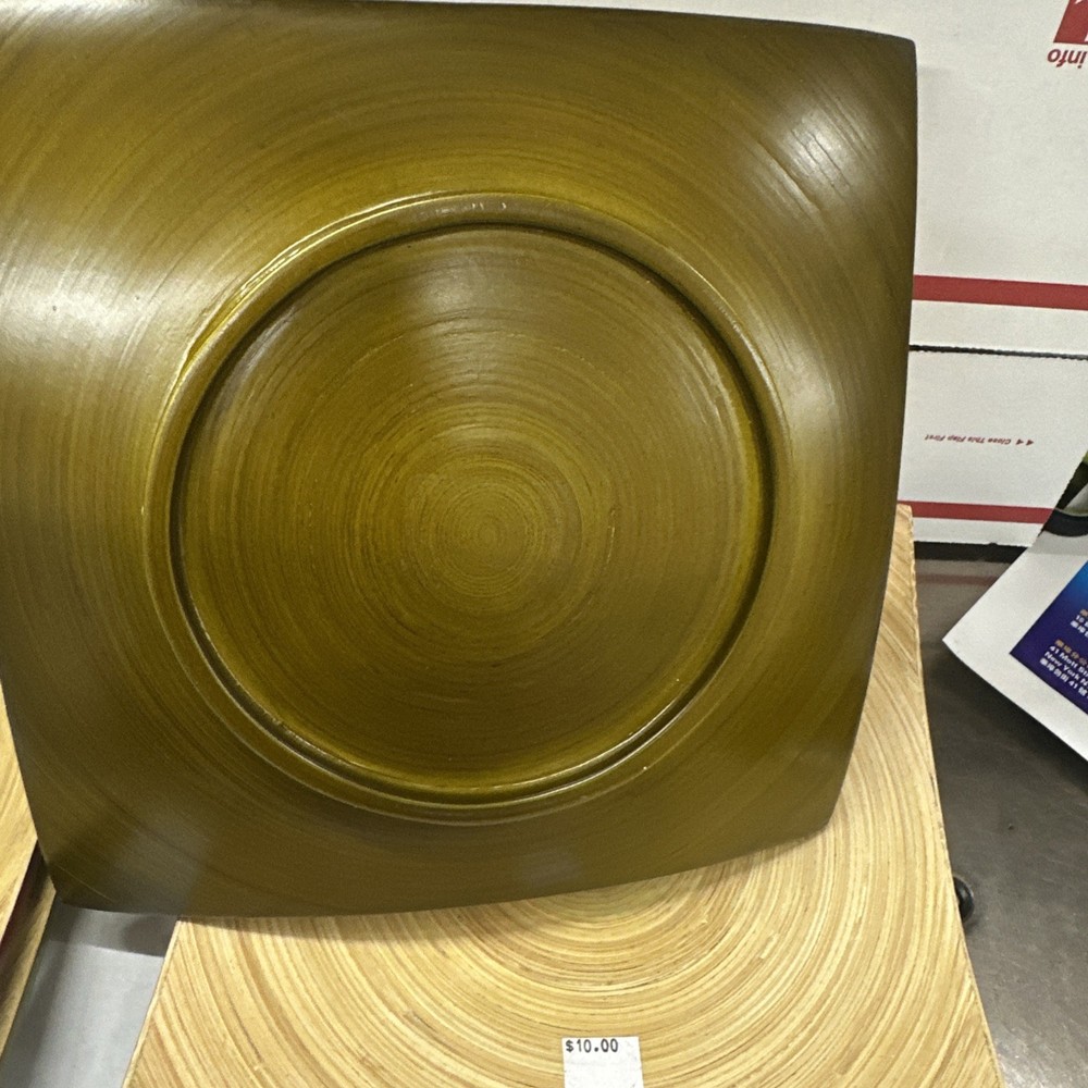 4x 8-1/4” Square Bamboo Serving Down