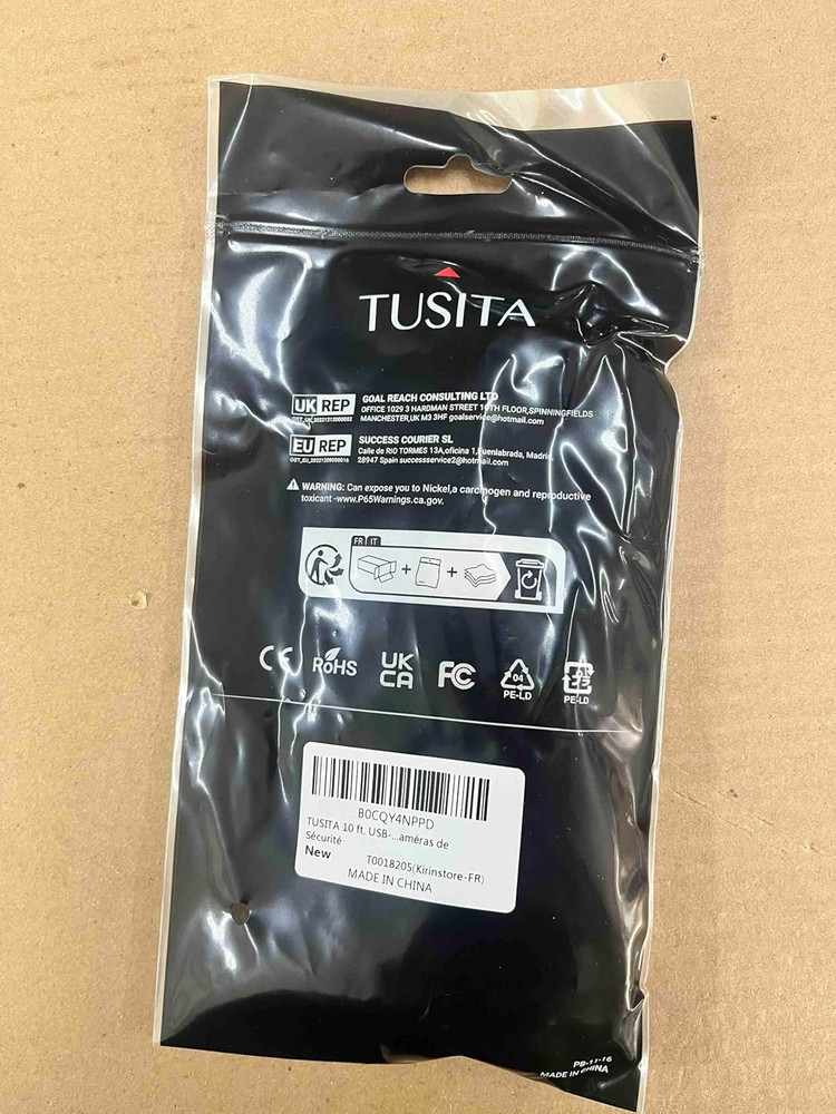 10 Ft.Usb-C Extension Cable - Compatible with Ring USB-C Solar Panels,Security C